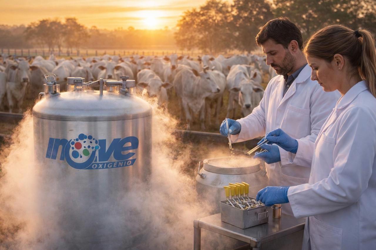 Nitrogênio para Genética — Inove Oxigênio